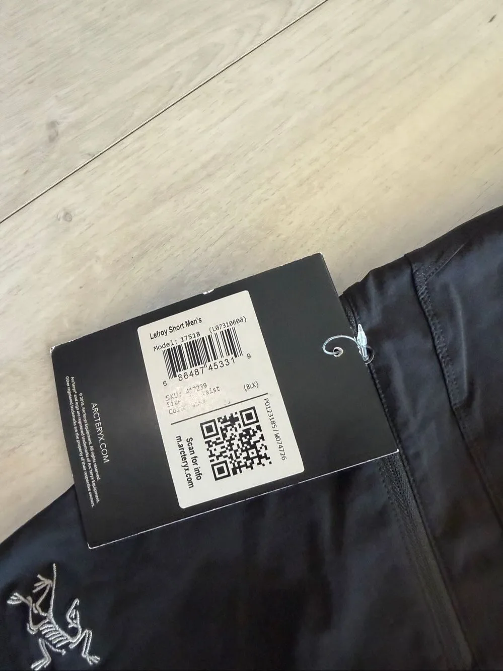 Arc'teryx Palisade Belted Hiking Shorts Mens 30 Black